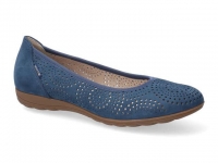 chaussure mephisto Ballerines elsie perf bleu jean